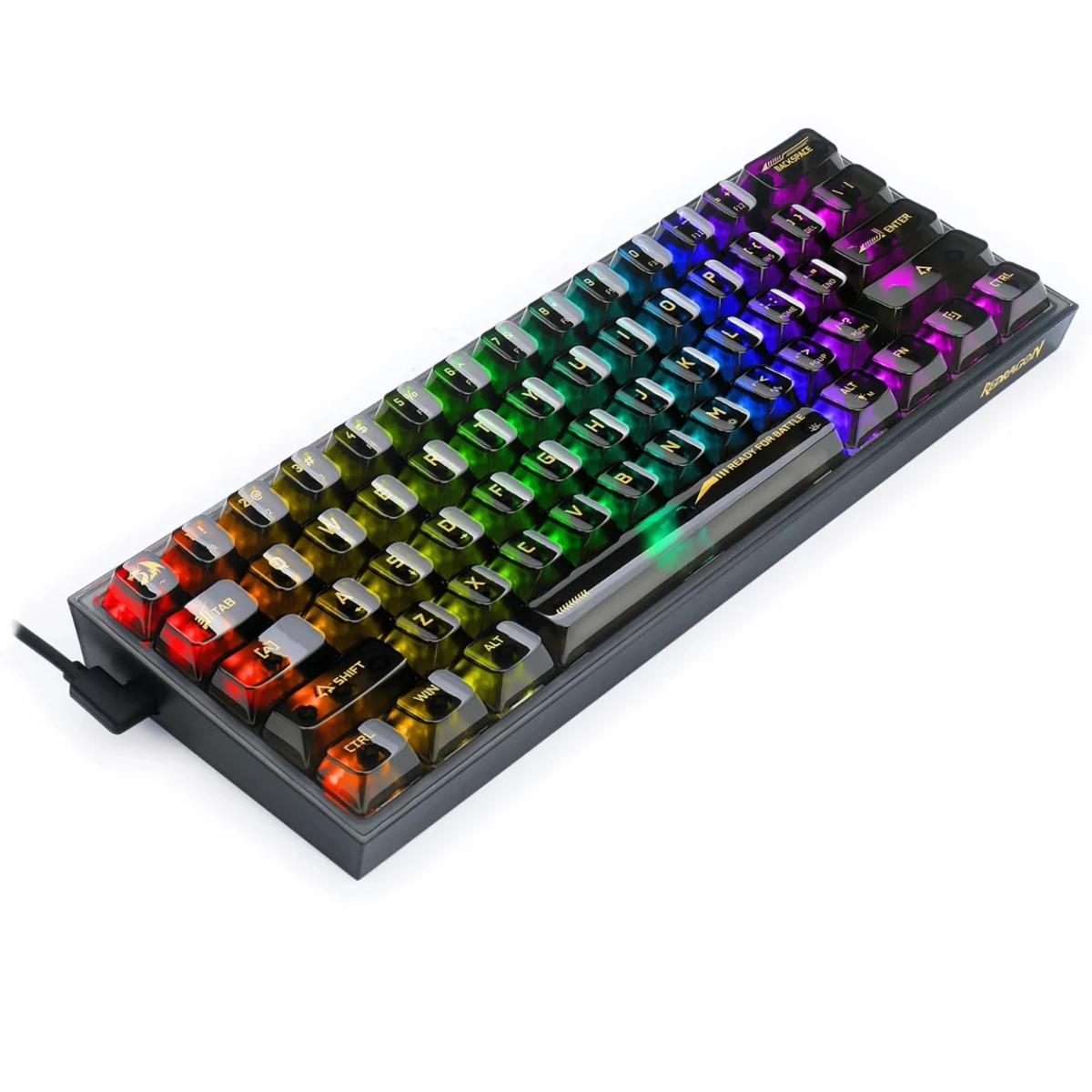 Redragon FIZZ K617CTB-RGB 60% Wired RGB Gaming Keyboard Redragon FIZZ K617CTB-RGB 60% Wired RGB Gaming Keyboard